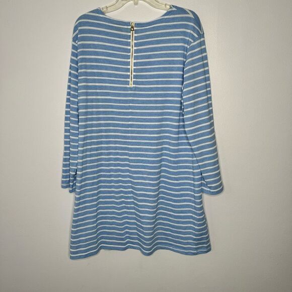 Sail to sable blue striped dress size XL - Picture 5 of 5